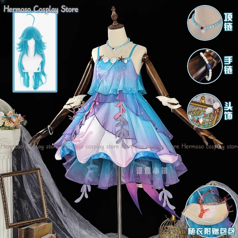Party Games For Christmas - Wig Kostum Cosplay Dolia untuk Pesta