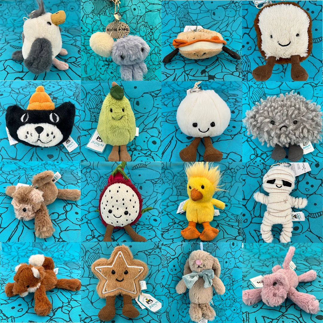 Party Games Graduation - Boneka Kartun Kucing Marshmallow Kantong Teh