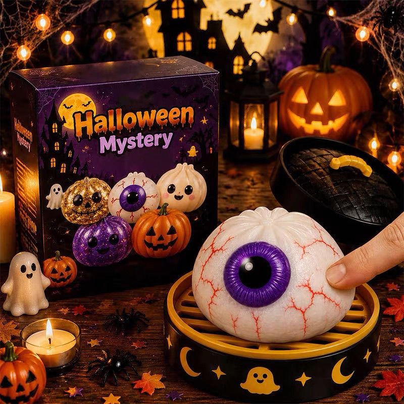 Party Games Questions - Mainan Roti Hantu Halloween yang Lembut,