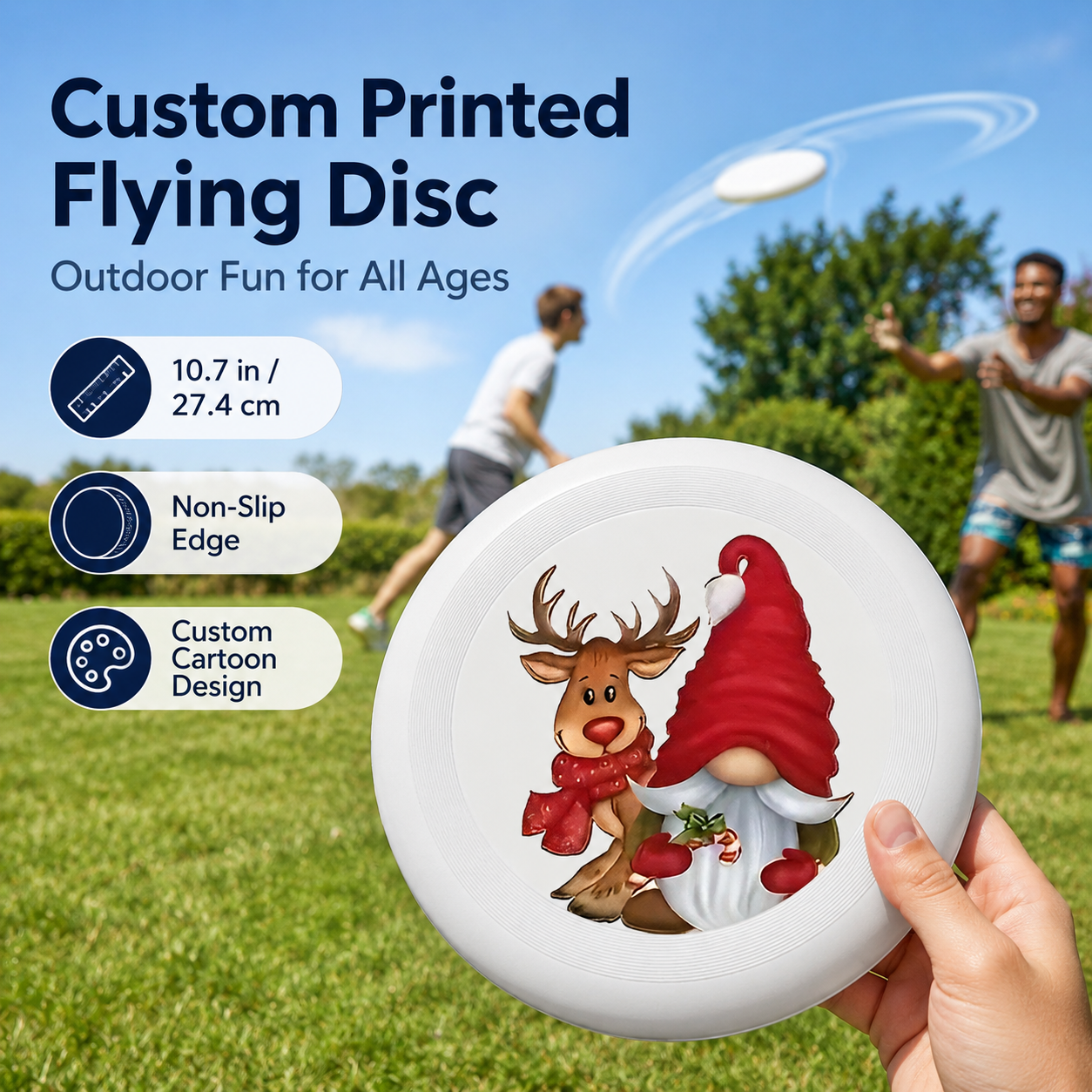 Party Games For Christmas - Frisbee Plastik Tahan Lama – Frisbee