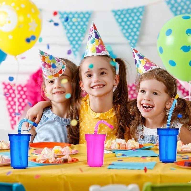Party Games Youth - 6-18 Buah Cangkir Pesta Portabel dengan