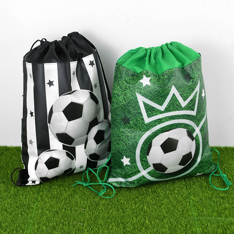 Party Games Gender Reveal - Tas Serut Non-woven Pesta Sepak Bola