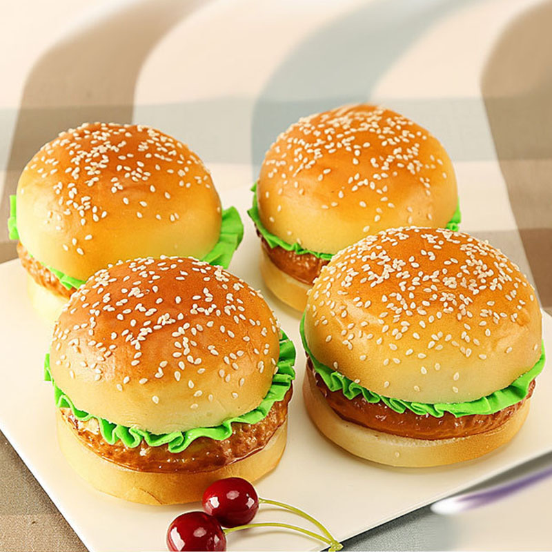 Party Games Graduation - Dekorasi Hamburger Sayuran Palsu Alat Peraga