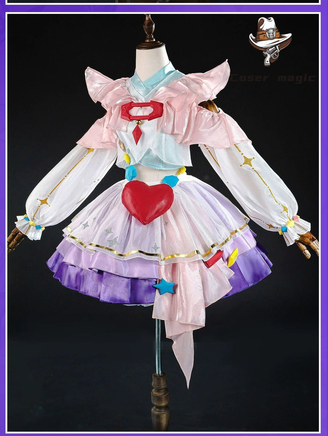 Kostum Cosplay Game LOL Gwen S - Party Games For Christmas ulasan dan harga