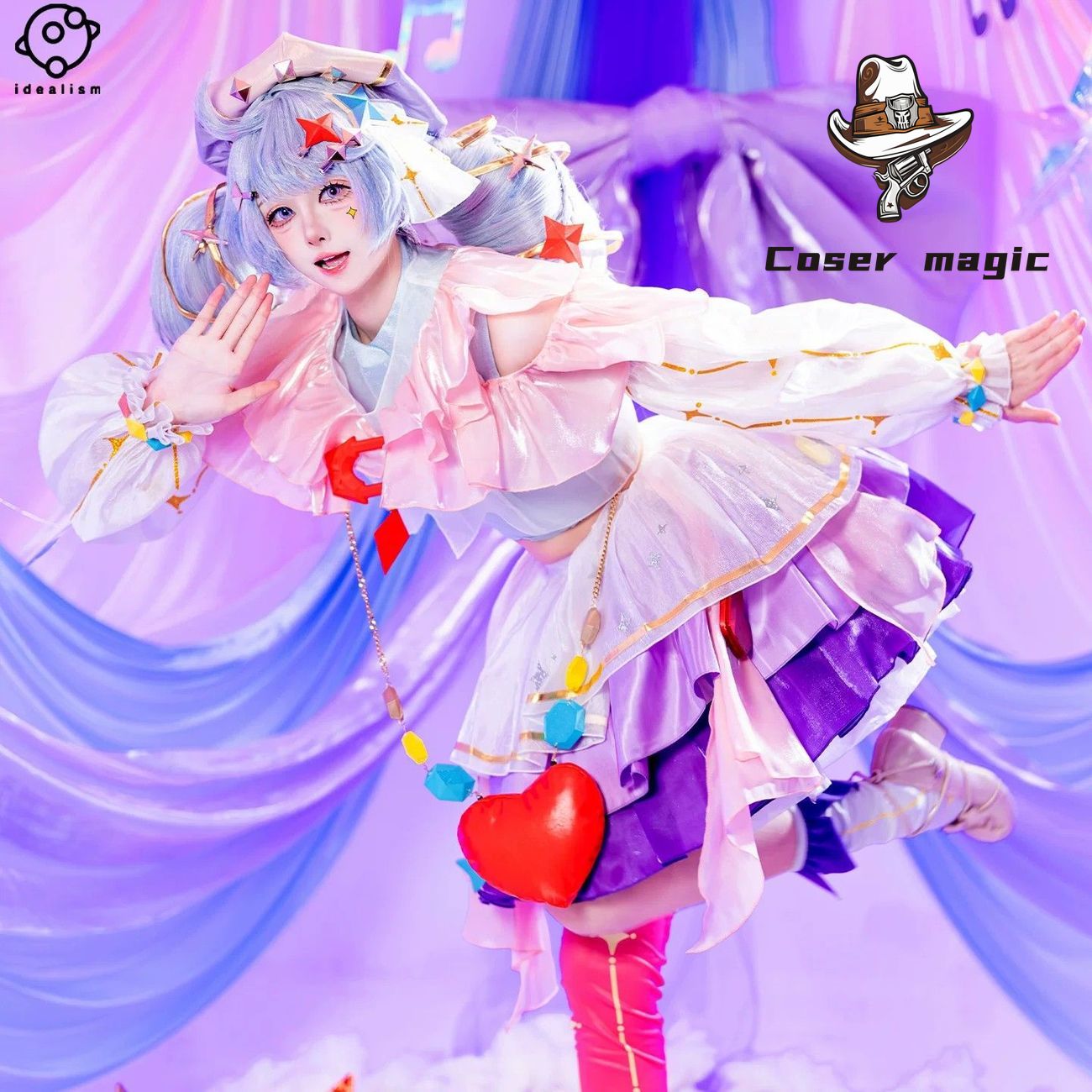 Kostum Cosplay Game LOL Gwen S - Party Games For Christmas ulasan dan harga