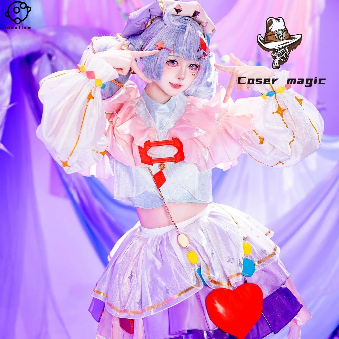 Kostum Cosplay Game LOL Gwen S - Party Games For Christmas ulasan dan harga