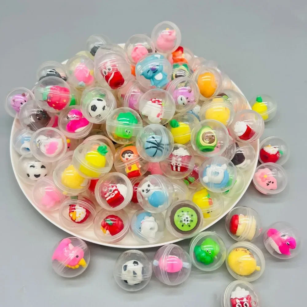 30 Pcs 32mm Telur Transparan C - Party Games Children ulasan dan harga