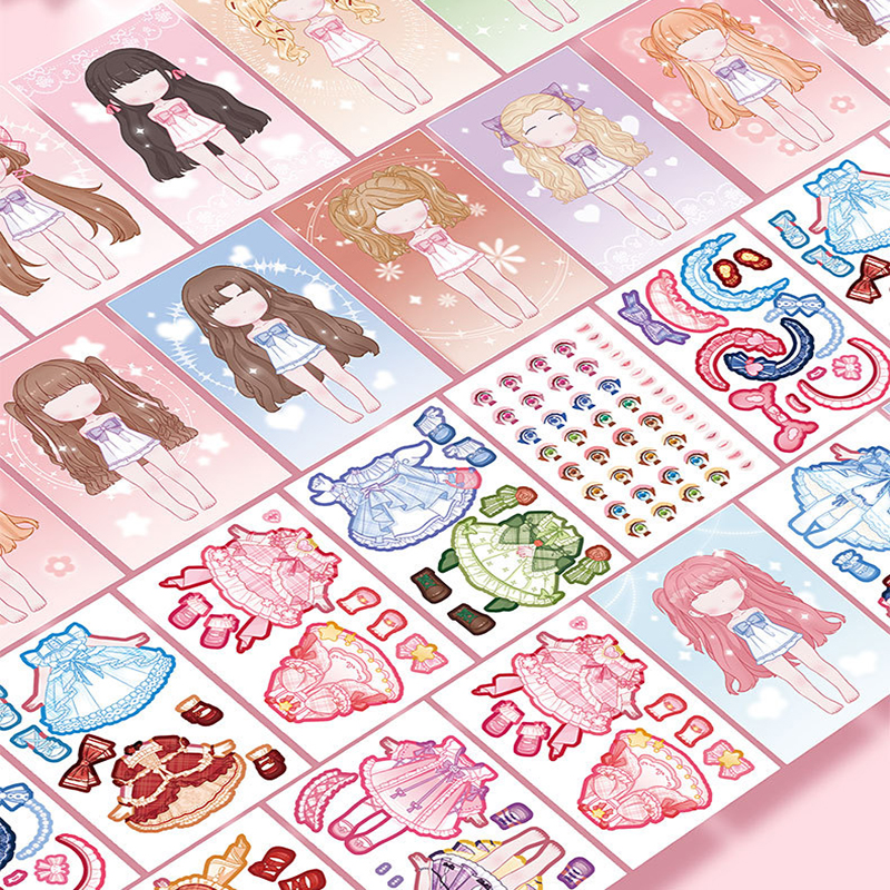 20 Buah/Buku Stiker Pakaian Se - Book Party Games ulasan dan harga