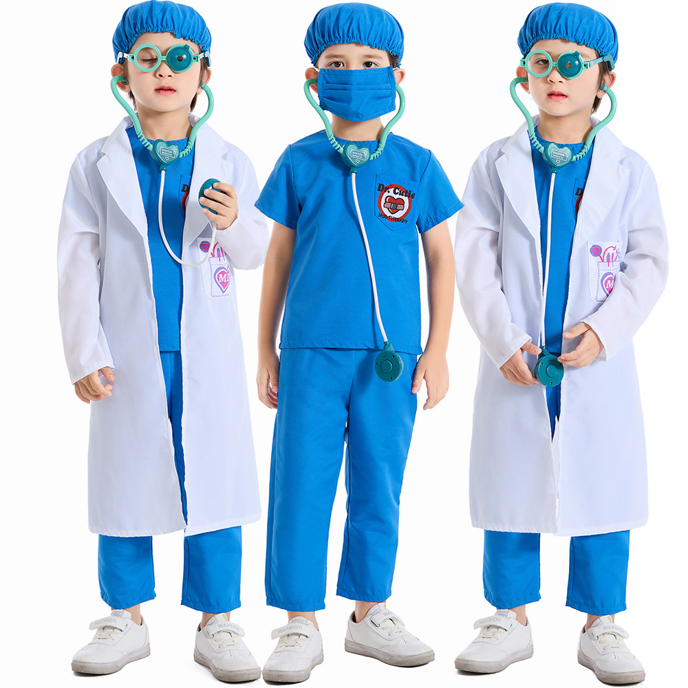 Kostum Dokter Perawat Hallowee - Party Games Children ulasan dan harga