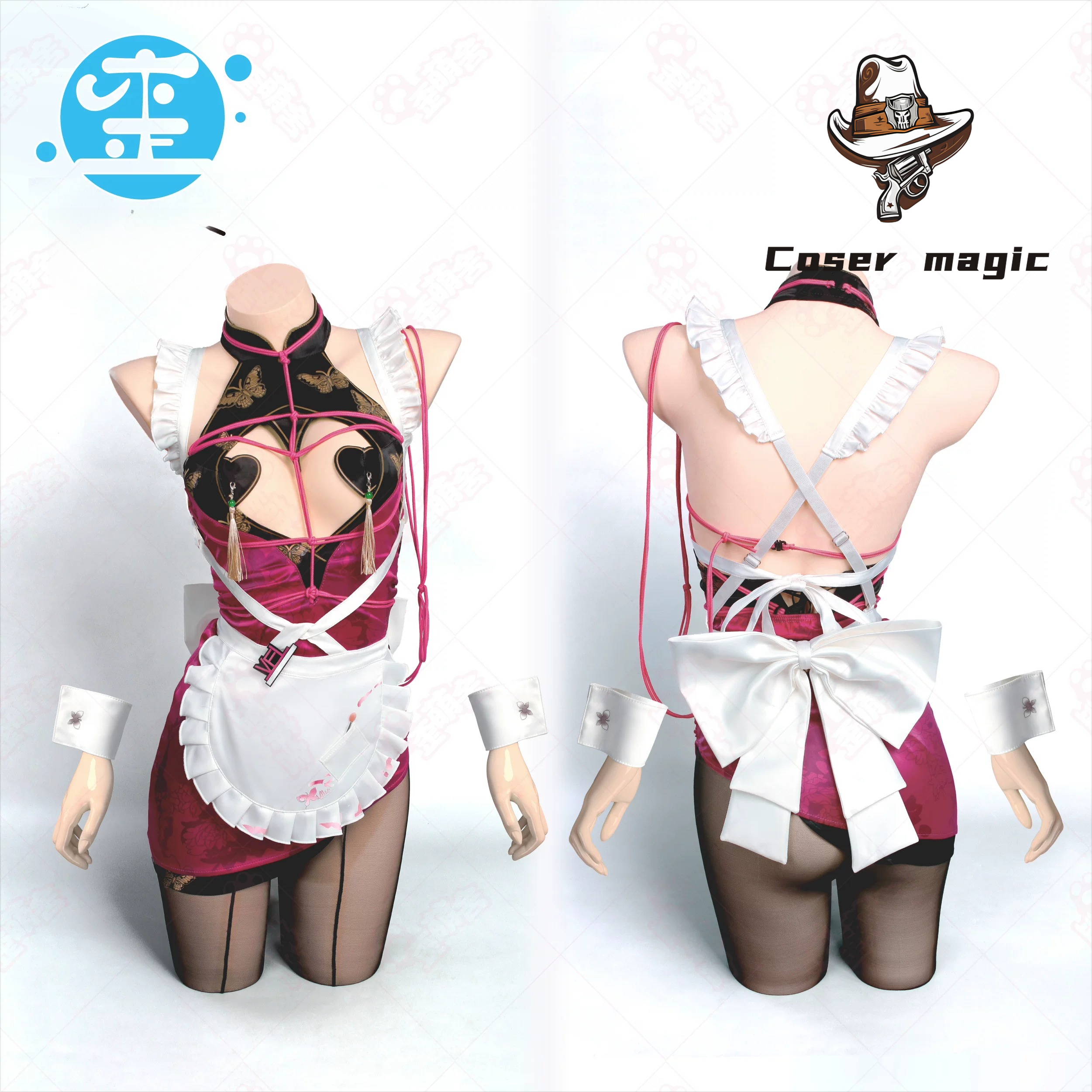 Kostum Cosplay Game NIKKE Velv - Party Games For Christmas ulasan dan harga