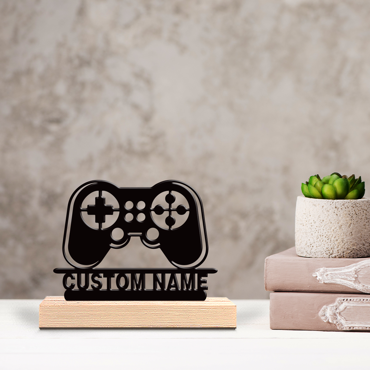 1pc Patung Logam Pengontrol Ga - Party Games For Christmas ulasan dan harga
