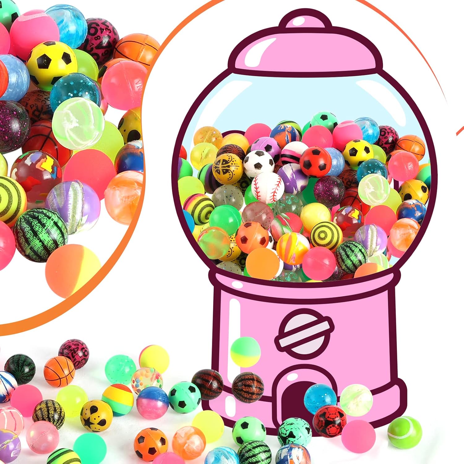 6/100 Buah Bola Melenting Hall - Party Games Gender Reveal ulasan dan harga