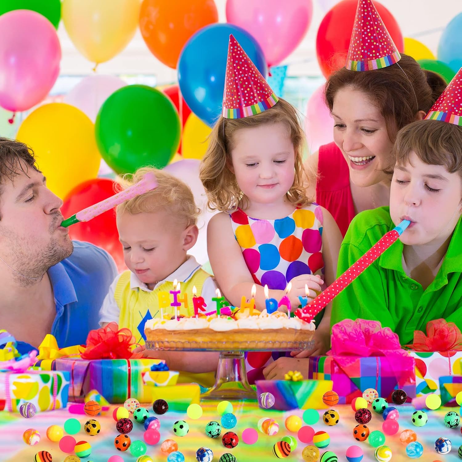6/100 Buah Bola Melenting Hall - Party Games Gender Reveal ulasan dan harga