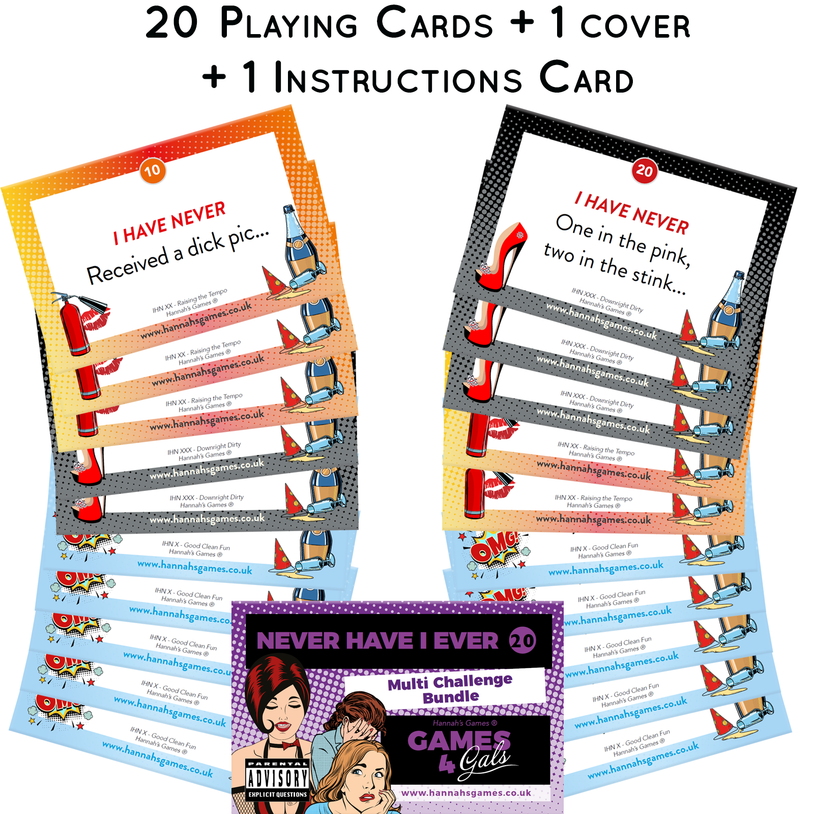 Tidak Pernah Saya Pernah Ayam  - Party Games Never Have I Ever ulasan dan harga