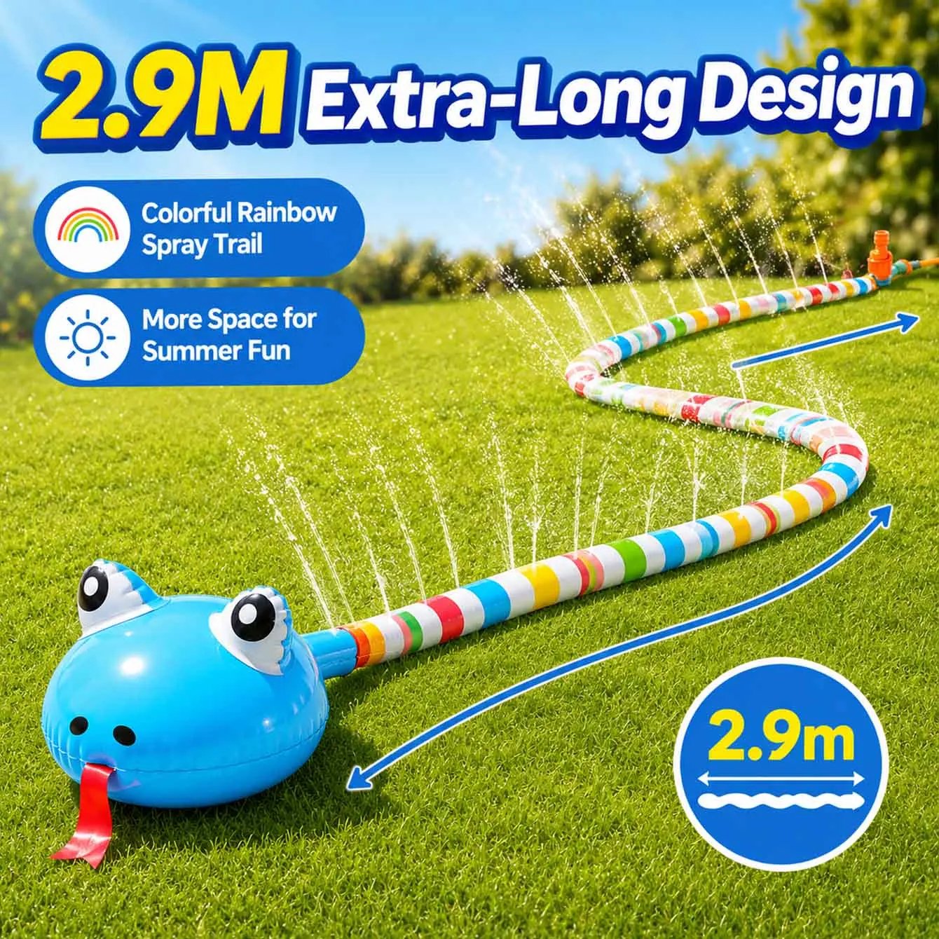 Mainan Ular Semprot Air Tiup 2 - Party Games Children ulasan dan harga