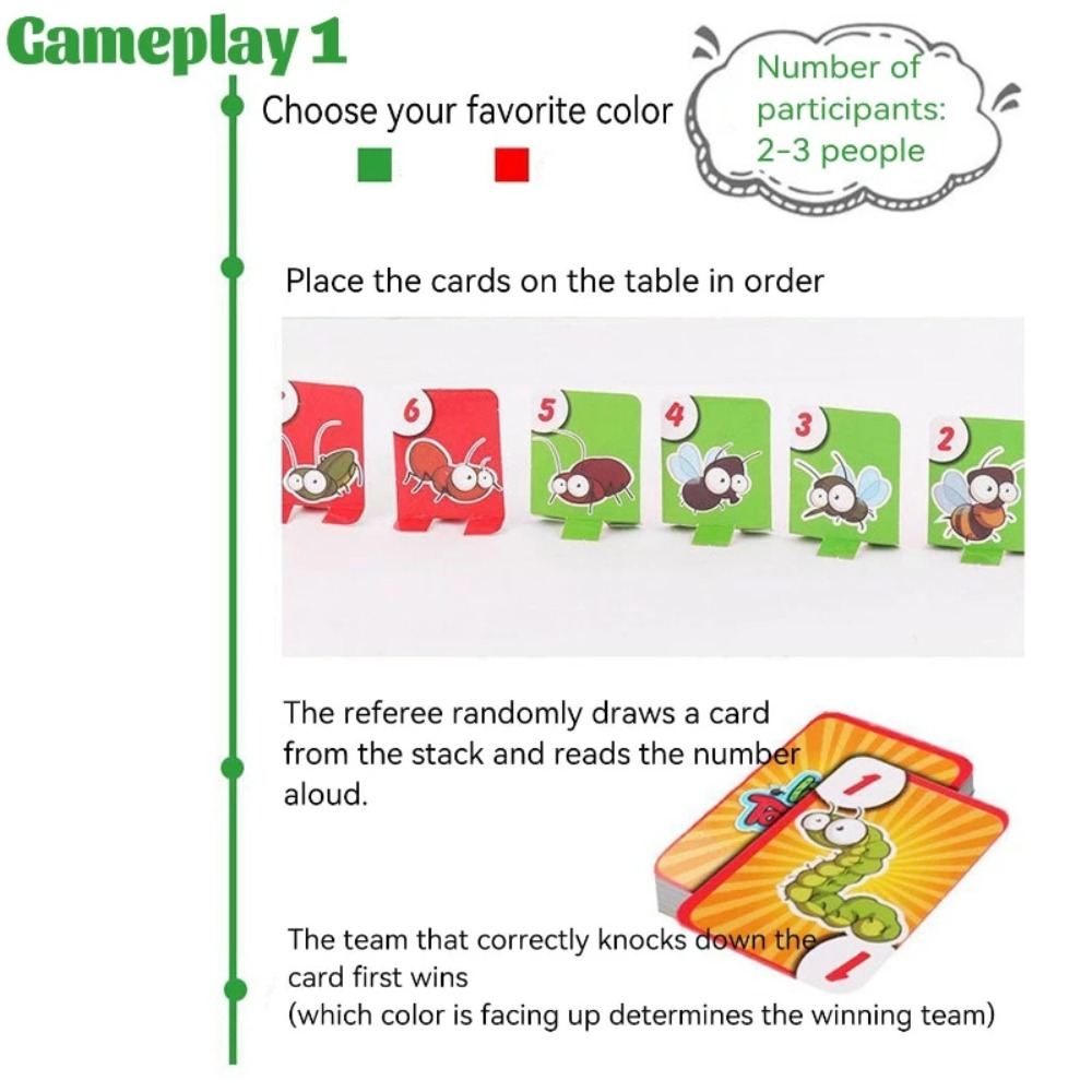Permainan Kartu Lidah Katak Be - Party Games Children ulasan dan harga