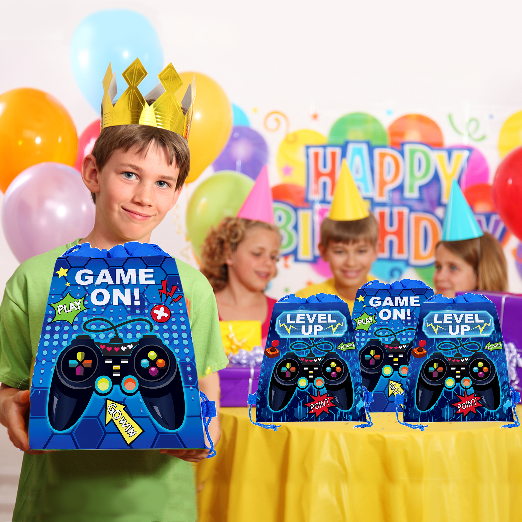 Tas Hadiah Non-woven Bergambar - Party Games Gender Reveal ulasan dan harga