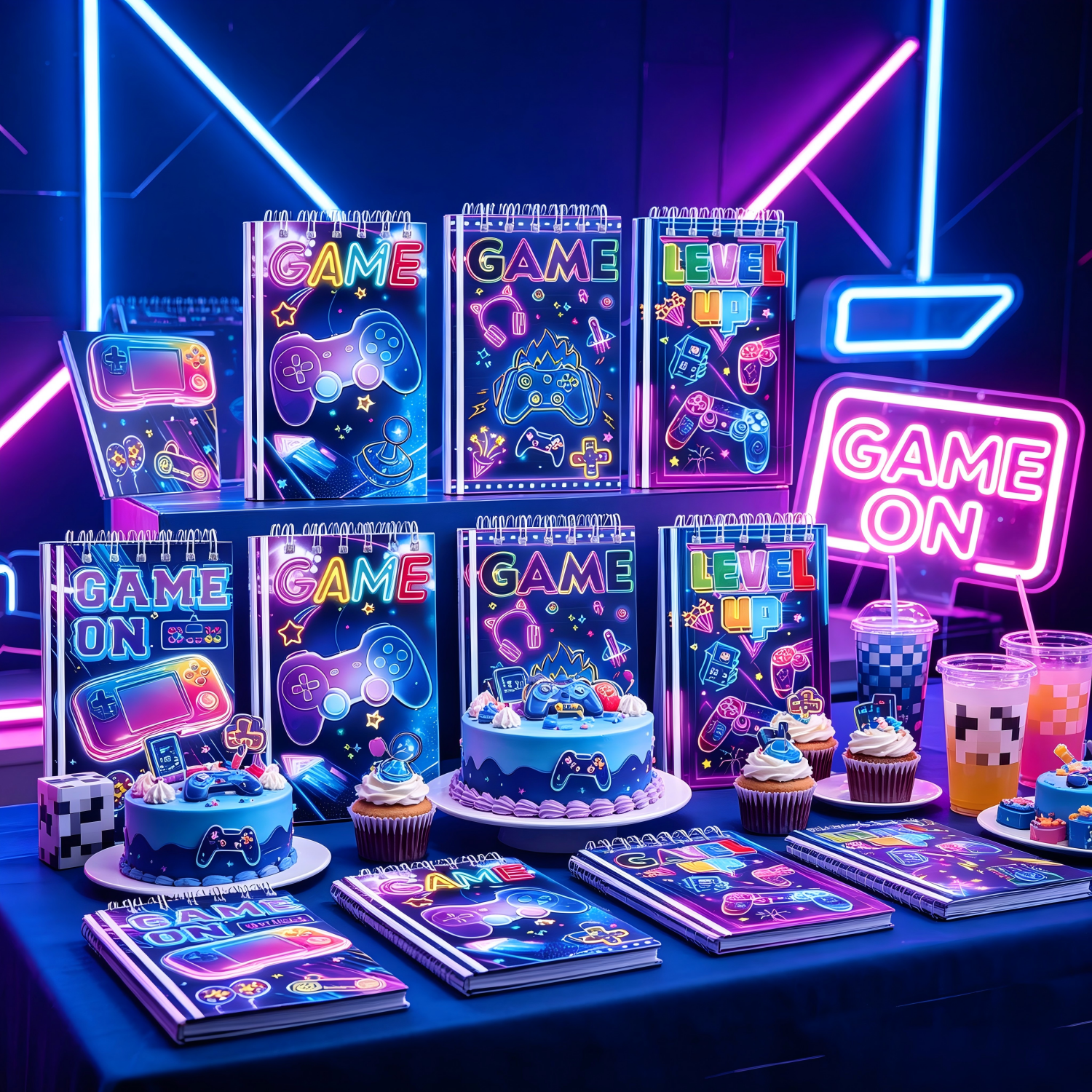 12 Pcs Buku Spiral Tema Video  - Book Party Games ulasan dan harga