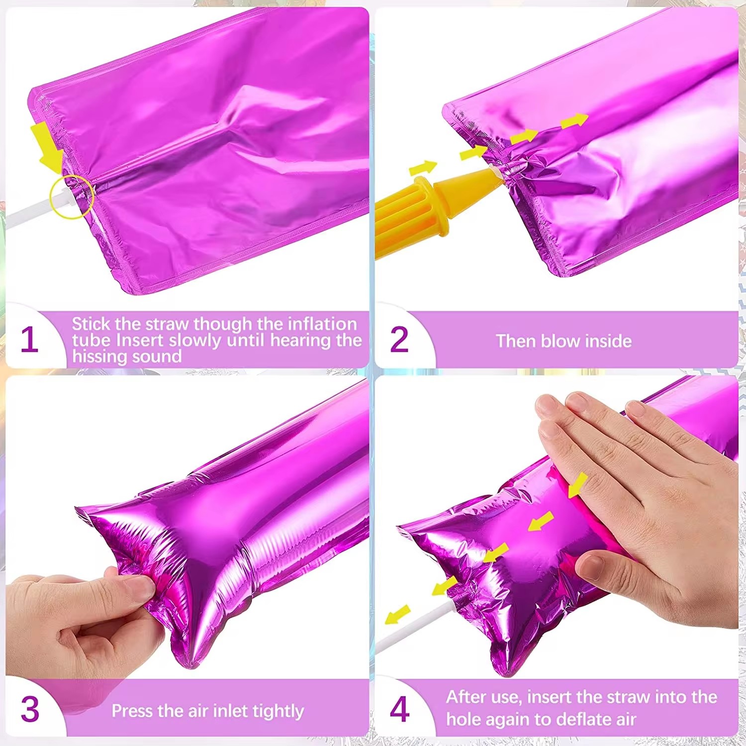 10/30 Buah Film Aluminium Tong - Party Games Gender Reveal ulasan dan harga