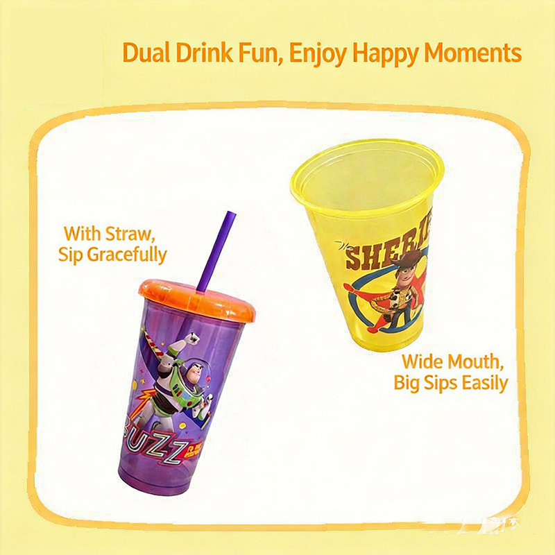 Toy Story 5 Gelas Sedotan Plas - Party Games Questions ulasan dan harga