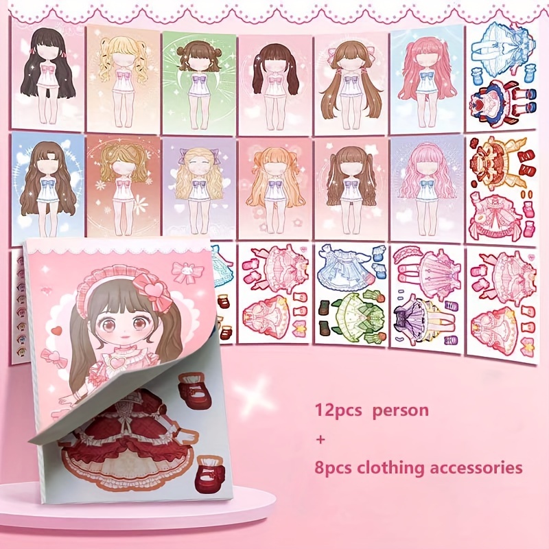 Buku Stiker Berdandan Buku Sti - Book Party Games ulasan dan harga