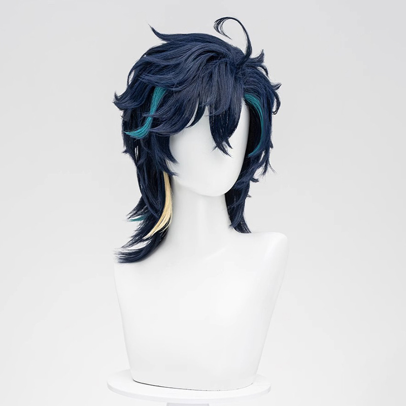 Wig Cosplay Pendek Sintetis Mu - Party Games Youth ulasan dan harga